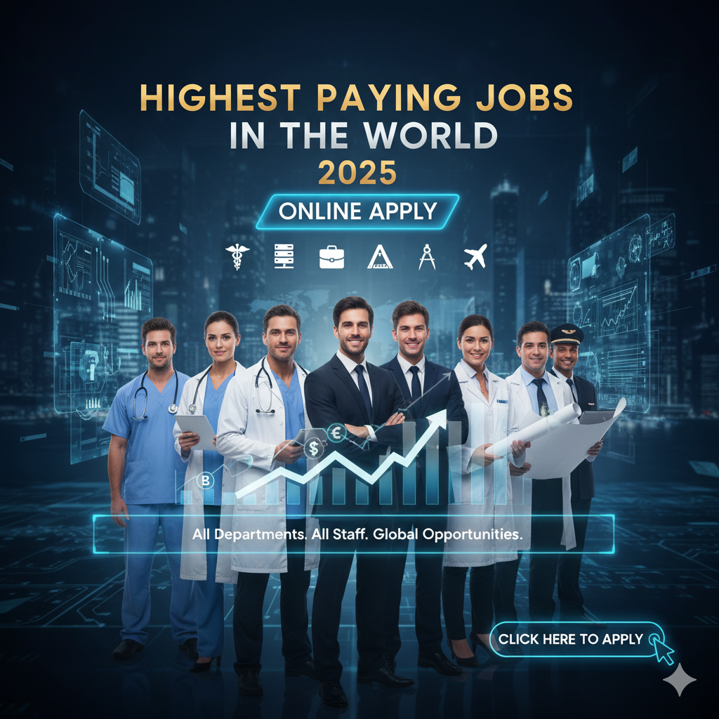 Highest Paying Jobs World 2025