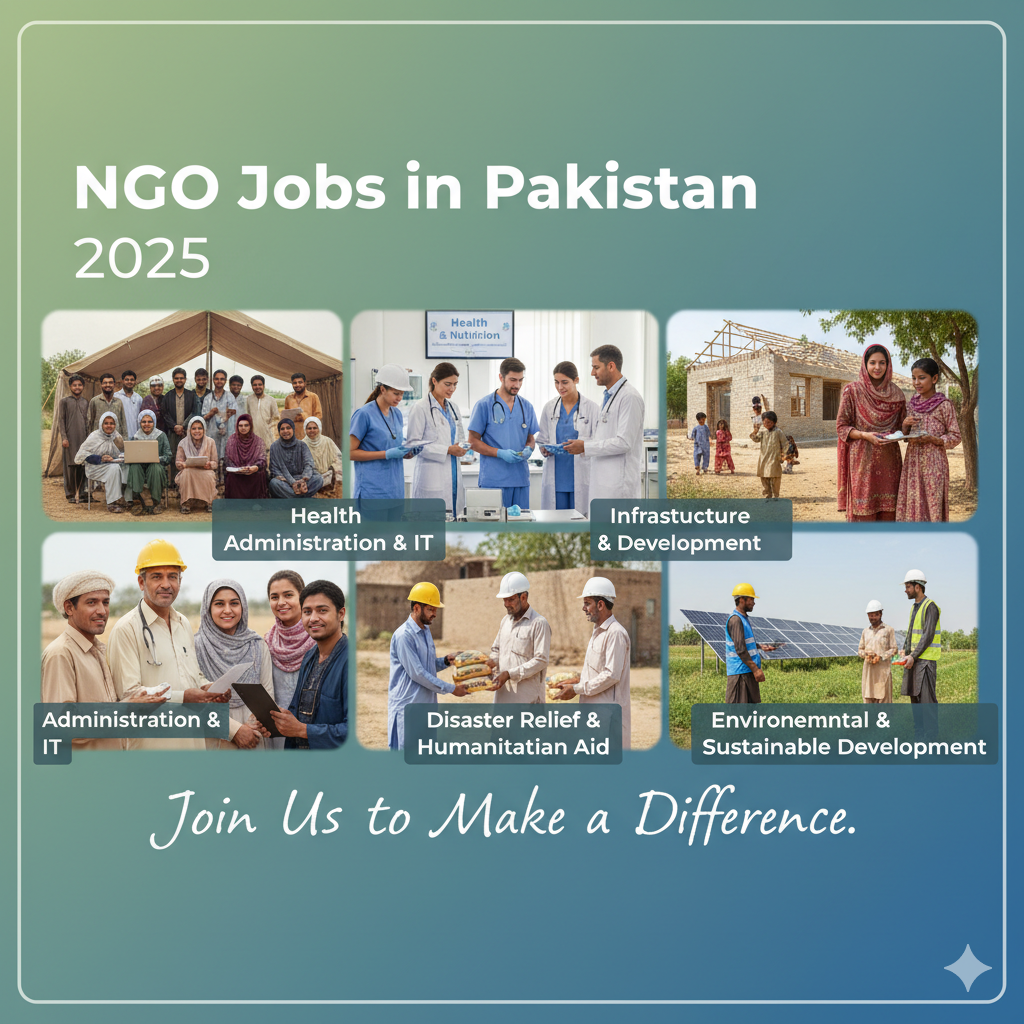 NGO Jobs in pakistan