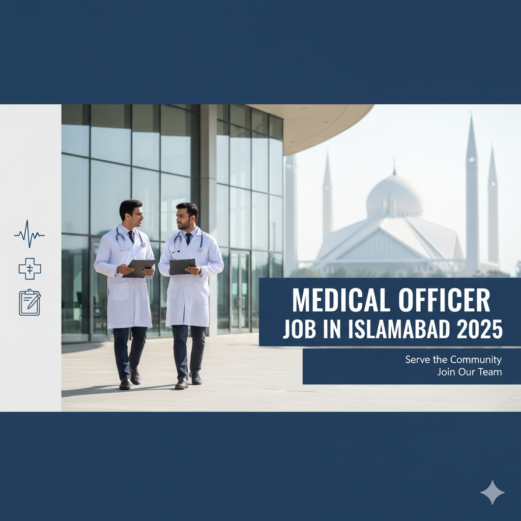 Medical Officer Job in Islamabad 2025