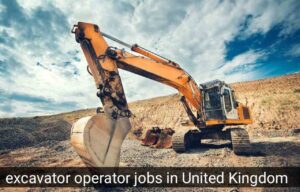 Excavator operator jobs in United Kingdom 